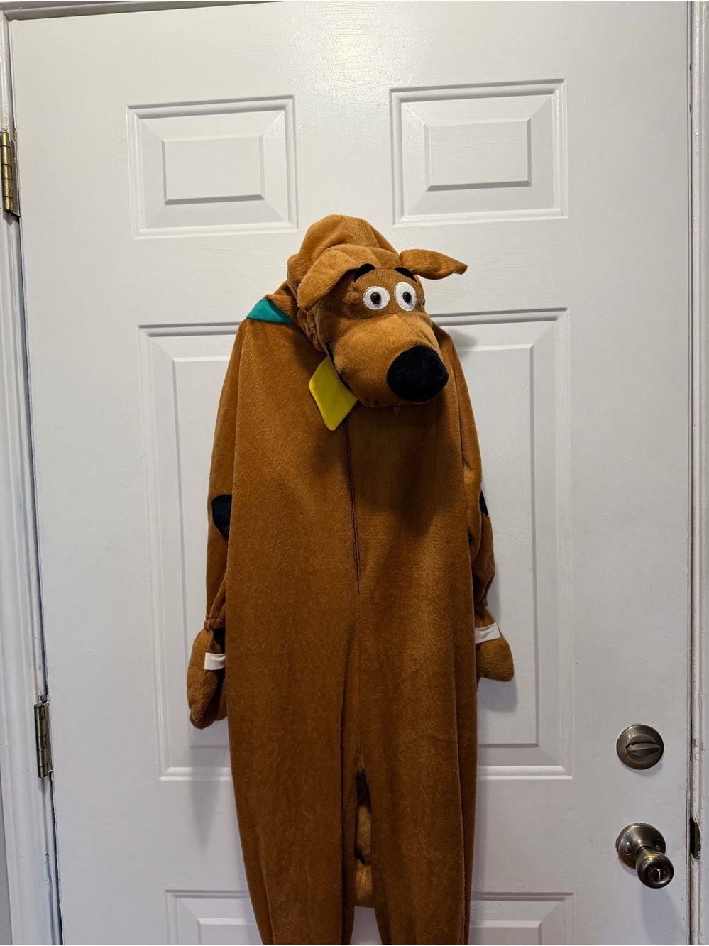 Scooby-Doo Brown Plush Kids Costume - Hooded One-Piece